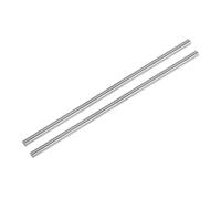 QUARKZMAN 2Pcs Tige de Guidage Linéaire de 8mm x 370mm (0,315 x 14,57 Pouces) pour Imprimante 3D et Machine CNC, Tolérance Métrique H8, Rigidité 53-62 HRC, Ra0.35m