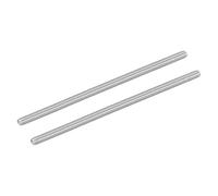 QUARKZMAN 2Pcs Tiges Filetées M4-0.7x100mm, Barres Filetées Tiges Filetées, Vis Longues En Acier Inoxydable 304 Pour U-Bolts, Ancrages, Serre-Joints, Suspentes, Argenté