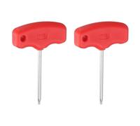QUARKZMAN 2pcs Tournevis Torx T15 CR-V Acier Poignée T Clé Étoile Pour Porte-Outil CNC