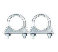 QUARKZMAN 2pcs U-Boulon Colliers Échappement U Pince Selle Type