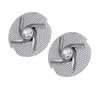 QUARKZMAN 2pcs W10083957V Lave-vaisselle Hachoir Lame Remplacement Pièce Stable et Durable pour Lave-vaisselle Remplace WP8268383 PS11722146 AP5983779 W100