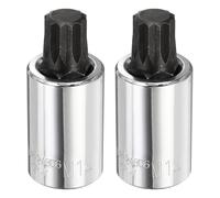 QUARKZMAN 2pièces Embout triple carré M14 1/2" d'entraînement Noir