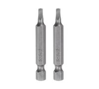 QUARKZMAN 2Pièces Embouts de Tournevis Carré Sq2, Tige Hexagonale de 1/4" (6,35 mm), Longueur de 2" (50 mm), Aimanté, pour Outil Électrique de Vissage