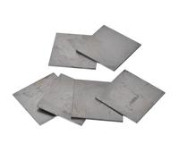 QUARKZMAN 2x2 Pouce Plaque de Soudage en Acier Doux, Épaisseur de 11 Jauge pour la Pratique et la Formation en Soudage MIG, TIG, ARC, Gaz, Baguette, 6PCS