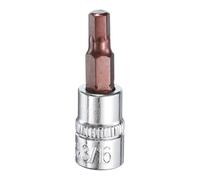 QUARKZMAN 3/16" Douille Embout Hexagonal 1/4" Drive SAE S2 Acier, Rallonge Impact Carrée Pour Transformer Perceuse En Tourne-Écrou