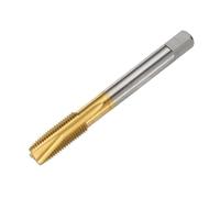 QUARKZMAN 3/8-24 UNF B2 Taraud À Pointe Spirale, Taraud À Vis Outil De Filetage, Taraud Machine En Acier Rapide 6542 Revêtu De Titane