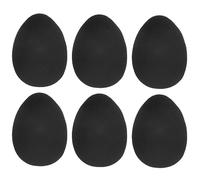 QUARKZMAN 3 Paires Antidérapant Chaussure Coussins 3,5"x2,6" Antidérapant Chaussure Poignée Bâton Semelle Protecteur Caoutchouc Coussin Auto-Adhésif pour Homme et Femme, Noir