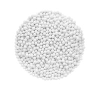 QUARKZMAN 3 Paquets Remplacement Douche Tête Perle 3-4 mm Douche Filtre Perles Remplacement Minéral Pierre Perle pour Eau Adoucisseur Filtration Douche Tête, Blanc
