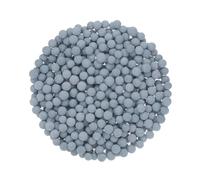 QUARKZMAN 3 Paquets Remplacement Douche Tête Perle 5-6 mm Douche Filtre Perles Remplacement Minéral Pierre Perle pour Eau Adoucisseur Filtration Douche Tête, Gris