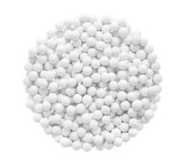 QUARKZMAN 3 Paquets Remplacement Douche Tête Perle 5-6 mm Douche Filtre Perles Remplacement Minéral Pierre Perle pour Eau Adoucisseur Filtration Douche Tête, Blanc