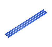 QUARKZMAN 3 Pcs Barres De Soudure Plastique Bleues 9.5mm x 1000mm HDPE Ruban Plat De Soudure Plastique Pour Réparation Citernes D'Eau Palettes Chariots Poubelles Auges (0.4inch x 40inch)