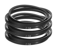 QUARKZMAN 3 Pcs Courroie Trapézoïdale Z-54 Type Z 1371mm/54" Longueur Intérieure x 0.39" Largeur x 0.24" Hauteur, Courroie De Transmission En Caoutchouc À Boucle Fermée Type Z