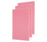 QUARKZMAN 3 Pcs Feuilles Acryliques Pailletées Roses 1/8" D'Épaisseur 12" x 8" Brillant PMMA Plastique Fluorescent Feuilles Extrudées Translucides Pour DIY Artisanat Découpe Laser