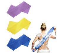 QUARKZMAN 3 Pcs Gant De Brossage Pour Le Dos, Éponge De Bain En Nylon Allongée, 31 Pouces Exfoliant Long Filet Africain Pour Le Corps Gant De Douche Loofah Pour Femmes Hommes Utilisation