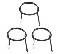 QUARKZMAN 3 Pcs Sonde Thermique NTC 10K, Sonde de Température Sensible en Époxy 19.7 Pouces Câble D'extension de Thermomètre Numérique Capteur de Température pour Appareils Électriques