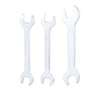 QUARKZMAN 3 pièces ouble extrémité 12mm x 14mm Métrique | Ultra fin, en forme de U, Acier au carbone, pour espace restreint, 13mm x 15mm, 16mm x 18mm