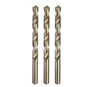 QUARKZMAN 3 Pièces Forets Hélicoïdaux 23/64" M35 Cobalt, Forets Longueur Jobber En Acier Rapide Pour Acier Inoxydable, Métal Durci, Fonte, Aluminium, Cuivre, Acier Allié Doux, Bois,