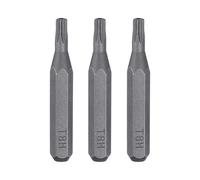 QUARKZMAN 3 Pièces T8H Embout Tournevis Torx 5/32" Tige Hexagonale Longueur 28mm Magnétique Tête Étoile 6 Points Embouts Hexagonaux Acier S2 Embout Tournevis Pour Tournevis