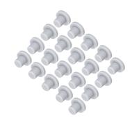 QUARKZMAN 30 Pcs Bouchon Silicone Diamètre de Montage 10mm OD 17,8mm Gris