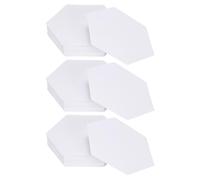 QUARKZMAN 300 Pièces De Fondation Hexagonales Pour Patchwork, Gabarit De Paper Piecing Anglais De 1,75 Pouces, Fournitures De Patchwork Pour Couture Quilting DIY Artisanat