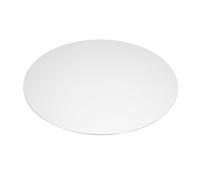 QUARKZMAN 300x1mm Disque En Acier Inoxydable, Plaque Ronde En Métal Étampé Tags Vierges Ronds Plaque Circulaire Pour Gravure Laser Ponçage Et Fabrication De Bijoux Étagère À Nom, Argent