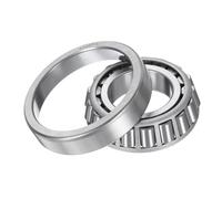QUARKZMAN 30207A Roulement à Rouleaux Coniques, Cône et Cuvette, 35mm Alésage x 72mm OD x 18.25mm Épaisseur, Ensemble de Roulements Coniques en Acier Chromé, ABEC-3