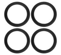 QUARKZMAN 305mm Anneau de Bord de Haut-Parleur 223x293mm Noir 4 Pièces | En Tissu, Bagues de Subwoofer Perforées, Pièces de Rechange pour Réparation ou Bricolage
