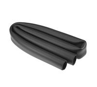 QUARKZMAN 30mm x 40mm 1m Mousse Poignée Tube Flexible Antidérapant pour Meubles et Industrie et Équipement électronique, Noir