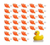 QUARKZMAN 30Pcs Bec De Canard en Plastique, 2.08 in Bec De Sécurité pour Poupée Remplacement ornementation avec Rondelles pour DIY Artisanat Crochet Becs De Canard Fabrication De Poupées