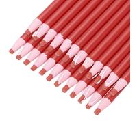 QUARKZMAN 30PCS Crayons Gras À Pelure, Marqueurs De Couleur Pour Verre Métal Plastique Papier, Crayons De Cire Sans Aiguisage Pour Colorier Dessiner Marquer, Rouge