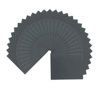 QUARKZMAN 30pcs Papier De Verre Grain 800 9 x 11 Pouces Impermeable Support Carbure De Silice Abrasif Feuilles De Ponçage Humide Sec Pour Finition Bois, Ponçage Metal, Polissage Automobile