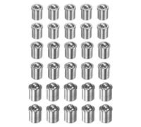 QUARKZMAN 30pcs Plongeur Bille 5x6/6x7/8x9mm 304 Acier Inoxydable Perles Positionnement Précision Plongeurs Ressort Pointe Sphérique Verrou Bille Pour Porte Dispositifs Mécaniques Serres