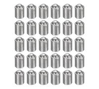 QUARKZMAN 30pcs Plongeurs À Ressort À Bille 2x3mm Acier Inoxydable 304 Perles De Positionnement Sans Étape Plongeurs À Ressort À Bille Verrou Porte Armoire Dispositifs Mécaniques Meubles