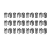 QUARKZMAN 30pcs Plongeurs Ressort Bille 2x3mm 304 Acier Inoxydable Perles Positionnement Précision Plongeurs Ressort Bille Verrou Pour Porte Armoire Dispositifs Mécaniques Serres