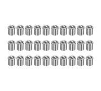 QUARKZMAN 30pcs Plongeurs Ressort Bille 5x6mm 304 Acier Inoxydable Perles Positionnement Précision Plongeurs Ressort Bille Verrou Pour Porte Armoire Dispositifs Mécaniques Serres