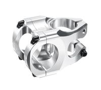 QUARKZMAN 31.8mm Potence De Vélo 35mm Alliage D'Aluminium Potence De Guidon pour Mountain Road Bike BMX MTB Cyclisme, Argent