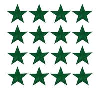 QUARKZMAN 32 Pcs toile FerRepasser/Coudre Sur Patchs Brods Appliques Brodes Dcoratifs Patchs De Rparation Pour Veste Denim Collection Vtements Robe Chapeaux Jeans DIY Accessoire, Vert