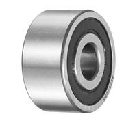 QUARKZMAN 3200-2RS/5200-2RS Roulements à Contact 10x30x14mm (IDxODxH) | Roulement à Billes à Contact Double Rangée Étanche, Roulements à Bille en Acier pour Moteur Électrique Pompes Compresseur, P6