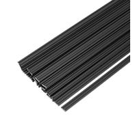 QUARKZMAN 33cm x 8mm 20pcs Tiges De Soudage Plastique, 13" Bandes De Soudage PP 5/16" pour Kit De Soudage Plastique, Pare-Chocs De Voiture, Réparation De Kayak, Noir