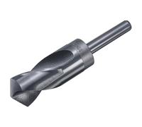 QUARKZMAN 34mm 1/2" Foret Hélicoïdal, Tige Réduite 9341 Acier Rapide HSS Twist Nitrure Noir 135°, Mèche à Creuser pour Métal Dur Acier Alliage Aluminium Bois Plastique à Haute Dureté