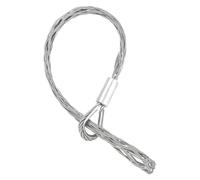 QUARKZMAN 35-48mm Od Câble Chaussettes de Tirage Grip 0.77M Simple Tête Côté Tirage Maille Métallique Pousseur Chaussettes Grip Outils de Tirage de Fil en Acier Inoxydable