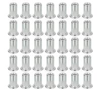 QUARKZMAN 38Pcs Ecrous A Rivet M3 En Acier Inoxydable 304 Kit De Rivets Pour Meubles, Decoration Dans Boulons Et Ecrous, Argent