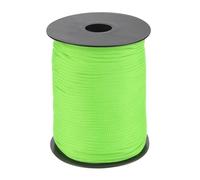 QUARKZMAN 3mm Corde Tressée en Polypropylène, 100M Corde en Nylon Creuse pour Corde à Linge, Camping, Randonnée, Extérieur, Vert Fruit