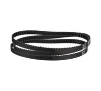 QUARKZMAN 3Pcs 156XL 037 Courroie de synchronisation 78 dents Courroie dentée noire en caoutchouc cranté, largeur 10mm, pas 5.08mm, Courroie de synchronisation pour imprimante 3D