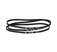 QUARKZMAN 3Pcs 228XL 037 Courroie de synchronisation 114 dents Courroie dentée noire en caoutchouc cranté, largeur 10mm, pas 5.08mm, Courroie de synchronisation pour imprimante 3D