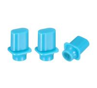 QUARKZMAN 3Pcs 3 Voies 5 Voies Bouton De Commande Guitare, Bouton De Commande Pickup À Encliquetage Par Pression À Fente Croisée En Plastique Pour Pièces De Rechange Guitare.