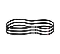 QUARKZMAN 3pcs Courroie Striée V Caoutchouc EPDM 6 Nervures, Longueur 1143mm Largeur 14mm Épaisseur 3.5mm, 450J6 Courroies d'Entraînement Industrielle Multi-Crêtes pour Système Transmission