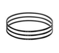QUARKZMAN 3pcs Courroie Trapézoïdale à Boucle Fermé Z-33, Circonférence Intérieur 850mm Largeur 10mm Épaisseur 6mm, Courroie d'Entraînement Industrielle Caoutchouc pour Système Transmission
