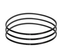 QUARKZMAN 3pcs Courroie Trapézoïdale à Boucle Fermé Z-35, Circonférence Intérieur 875mm Largeur 10mm Épaisseur 6mm, Courroie d'Entraînement Industrielle Caoutchouc pour Système Transmission