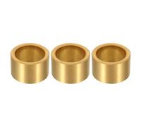 QUARKZMAN 3Pcs Coussins À Manchon, Alésage 35mm x Diamètre Extérieur 45mm x Longueur 28mm, Bague Auto-Lubrifiante En Bronze Fritté